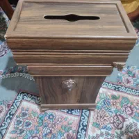 جادستمال کاغذی و سطل زباله پذیرایی