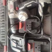 پمپ باد ۵۰لیتری و دلر شارژی و میخکوب منکنه کوب