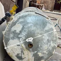 منبع دوجداره کارکرده سالم سالم 400 لیتری
