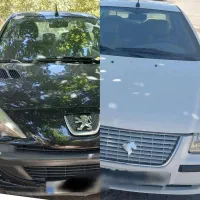 سمند ال ایکس و پژو ۲۰۷   مدل ۹۹