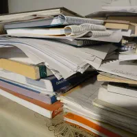 فروش کتاب و وسایل دسته دوم به همراه تعدادی کاور