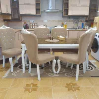 میز غذاخوری ۶ نفره چوبی