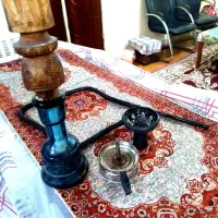 قلیان چوبی دوسیب کیفیت کامدهی بالا ۵۰۰