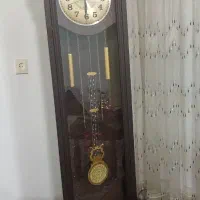 ساعت ایستاده چوبی