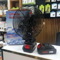 پنکه با باطری ۴۸ w  باطری سنگین