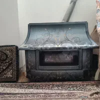 بخاری گازی طرح شومینه سالم