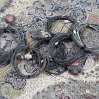 چند تا سیم سیار با سه راهی ودوشاخ