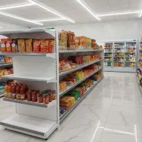 قفسه فروشگاهی هایپری ترک لیبل دار