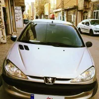 پژو ۲۰۶ مدل ۸۴ تیپ ۲ بسیار تمیز فنی در حد با سیستم