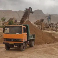 حمل شن ماسه خاک باغچه نخاله ساختمانی سنگ