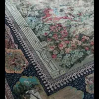 فرش ۹متری عقیق کاشان ۱۲۰۰ شانه