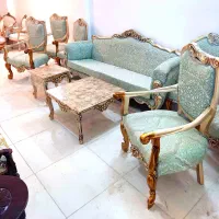 مبل سلطنتی چوب راش کار تهران مناسب جهیزیه