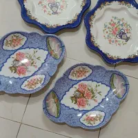 چهار عدد سینی قدیمی عتیقه و آنتیک