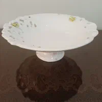 میوه وشیرینی خوری پایه دار بسیار تمیز وبدن زدگی
