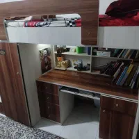 سرویس کامل تخت و کمد و میز تحریر و کامپیوتر