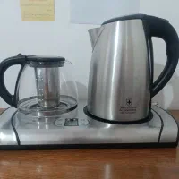 چای ساز فلزی کنارهم درحدنو