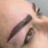 میکروبلیدینگ هاشورفیبرورتغییررنگ ابرو۱۱۰۰