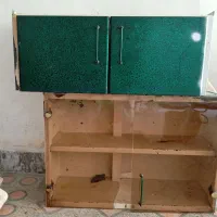 کابینت درب فلزی ودرشیشه یی