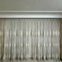 پرده ترک قیطون دوزی شده