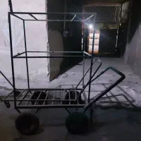 گاری چهار چرخ با رینگ و تایر نوع