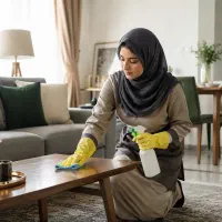 استخدام نیروی ثابت برای نظافت منزل
