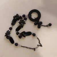 گردنبند دخترونه مشکی