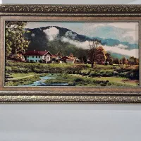 دوعدد تابلو فرش در حد نو