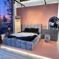 سرویس خواب،تخت دو نفره(صنایع چوبی رایان)