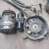 کمپرسور کولر با فن و شلنگ هاش