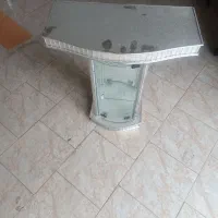 میز شیشه دو طبقه سالم تعداد نامحدودی