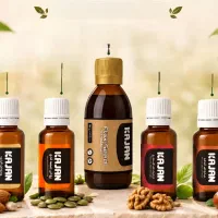 پک روغن کتان، گردو، فندق، کدو و بادام شیرین