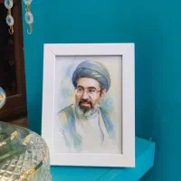 انواع تابلو قاب و شاسی فانتزی و مذهبی گالری زجاج