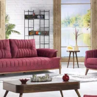 مبل راحتی نثا « پایـه کوتـاه با چـوب راشـ