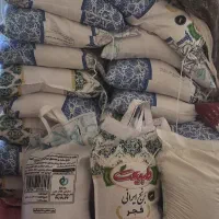 ۲۷ عدد برنج پنج کیلویی یکجا زیر قیمت