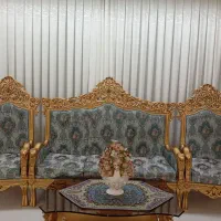 مبل ناهار خوری ویترین میز