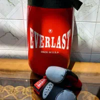 کیسه بوکس everlast همراه یا دستکش