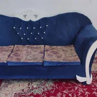 مبل هفت نفره خوش رنگ چوب راش