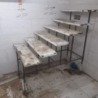 لوازم. میز میوه فروشی