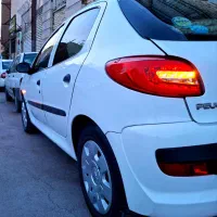 206 تیپ 2 مدل 1400 بدون رنگ در حد