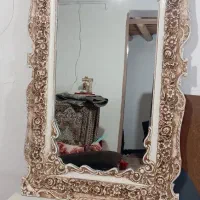 آینه و کنسول  وساعت بوفه ای