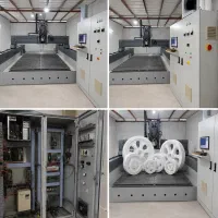 دستگاه cnc دروازه  با اسپیندل 12kw