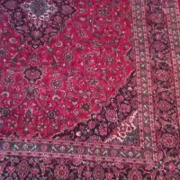 ۳ تخته فرش دستبافت لاکی کارکرده نقشه مشهد