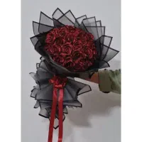دسته گل رز ربانی