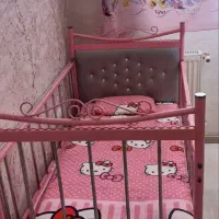 تخت فلزی دخترانه