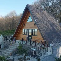 ساخت کلبه سوییسی کلبه چوبی ساخت آلاچیق  روفگاردن