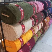 پارچه مخمل شانل ، رنگبندی موجود ، بازار تهران