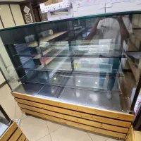 ست یخچال،ویترین خشک،زیر ترازو درحد نو