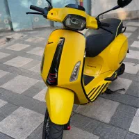 وسپا ۱۵۰ اسپرینت، زرد مات، مدل ۹۷، بسیار تمیز