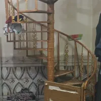 فروش نرده پله آهنی نو