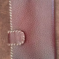 کیف چرم دست دوز طبیعی